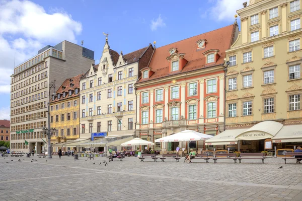Wroclaw, stadsbild — Stockfoto