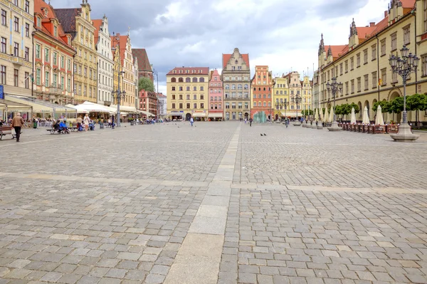 Wroclaw, paesaggio urbano — Foto Stock