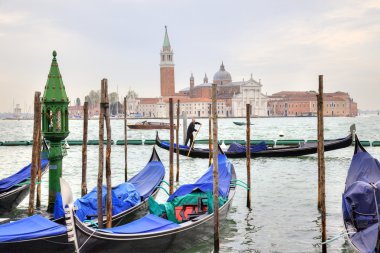 Venedik sabah. san giorgio Maggiore Adası