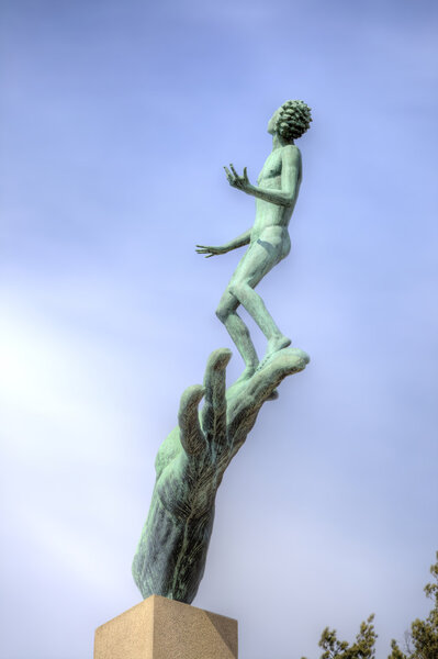 Национальный парк скульптур "Millesgarden" в Стокгольме
