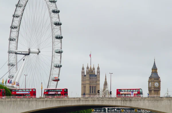 ロンドン・アイ ロイヤリティフリーのストック画像