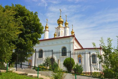 St. Olgi Church in Zheleznovodsk, Caucasus,Russia. clipart