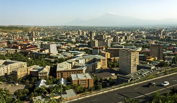 Προβολή Της Πόλης Yerevan Στην Αρμενία Μία Από Τις Παλαιότερες — Φωτογραφία Αρχείου