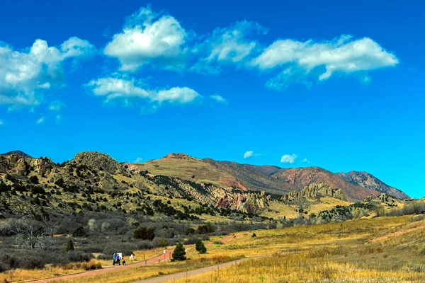 Autumn Day Colorado Valley — Foto Stock