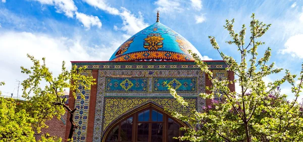 美しいイスラム建築 エレバンのブルーモスク アルメニア — ストック写真