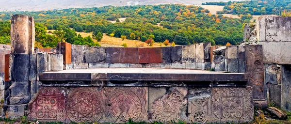 아르메니아 예레반 근처에 수도원 의유적 — 스톡 사진