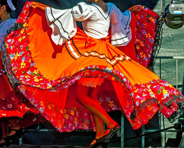 Tanečníci Účastní Festivalu San Diegu Kalifornie Usa — Stock fotografie