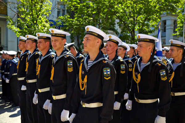 SEVASTOPOL, UKRAINE -- MAY 9: Victory Parade. Celebration of the