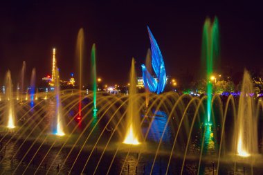 Qinhuangdao, Çin - Eylül 01: olym pınarlarına şarkı