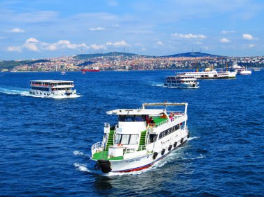 Boğaz trafik.