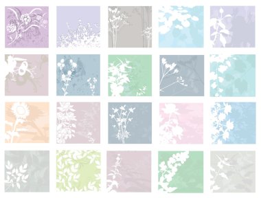 20 çiçekli Davetiyeler