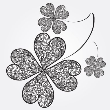 şanslı dört yapraklı yonca