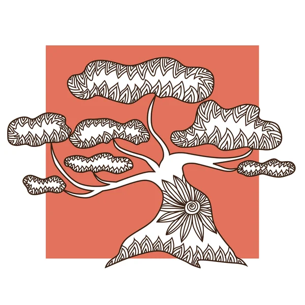 Декоративні дерева — стоковий вектор