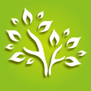 Dekoratif bir ağaç