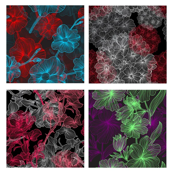 Modèles sans couture — Image vectorielle