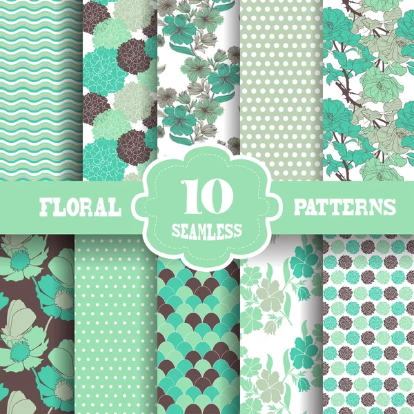 Dikişsiz desen seti