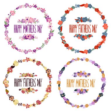 Çiçekli Çerçeve kümesi