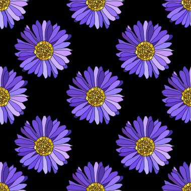 Paskalya çiçekleri ve tasarım elementleriyle zarif, pürüzsüz bir desen. Davetiyeler, kartlar, baskı, hediye paketi, imalat, tekstil, kumaş, duvar kağıtları için çiçek deseni