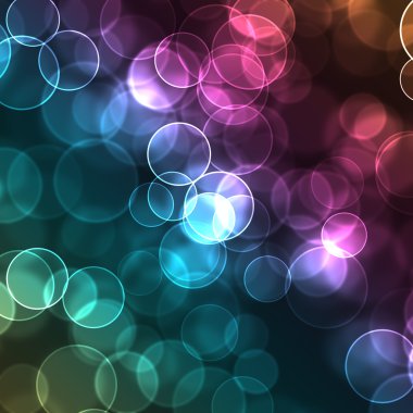 soyut çok renkli bokeh arka plan