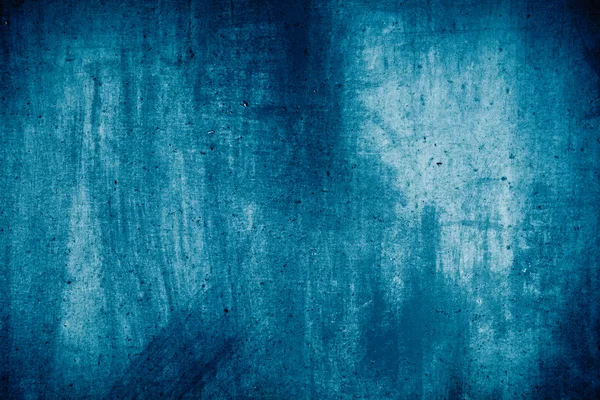 Blue grunge wall texture useful as background — Stock Photo, Image