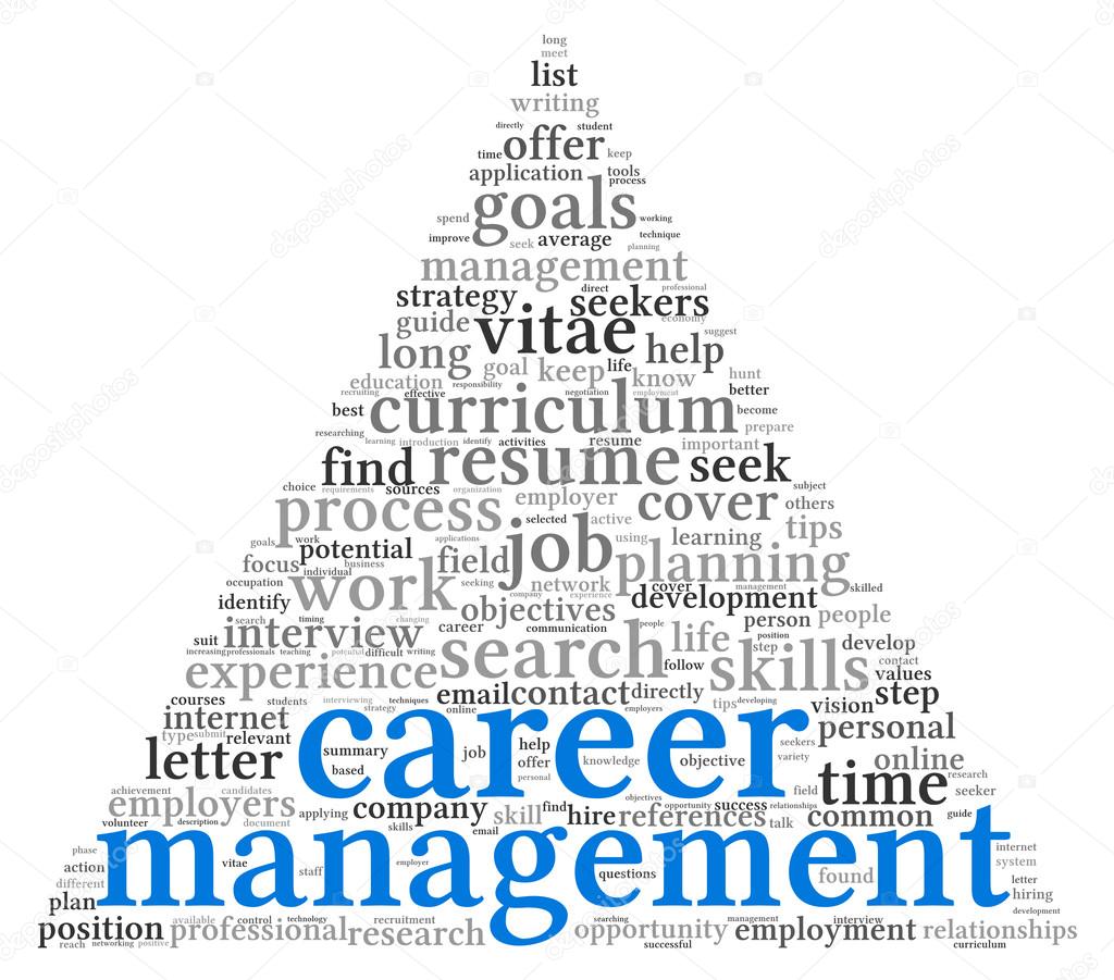 Career management in word tag cloudR