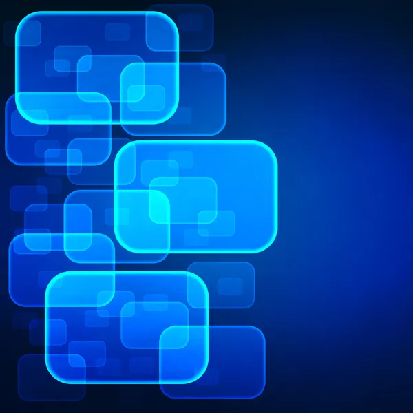 Blauer Technologie-Hintergrund — Stockfoto