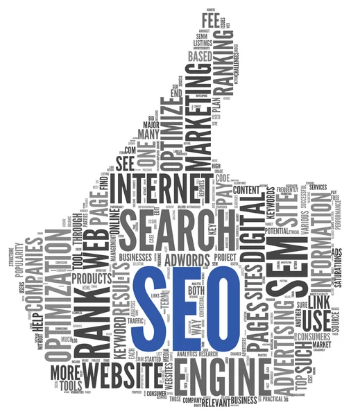 Search engine optimization SEO conceito — Fotografia de Stock