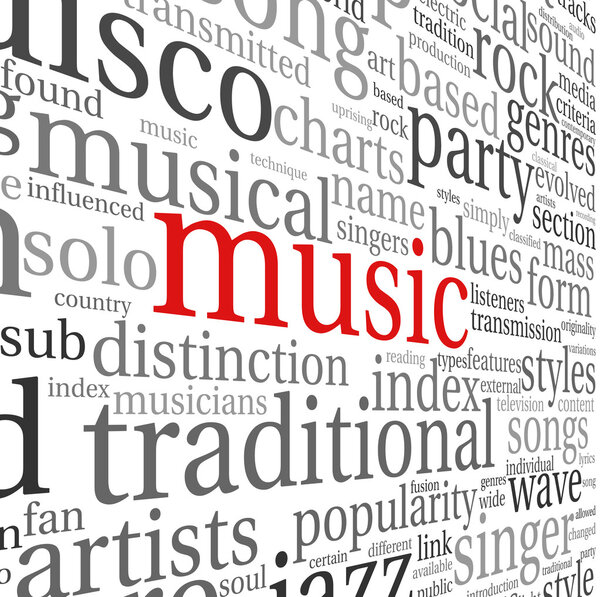 Music concept words