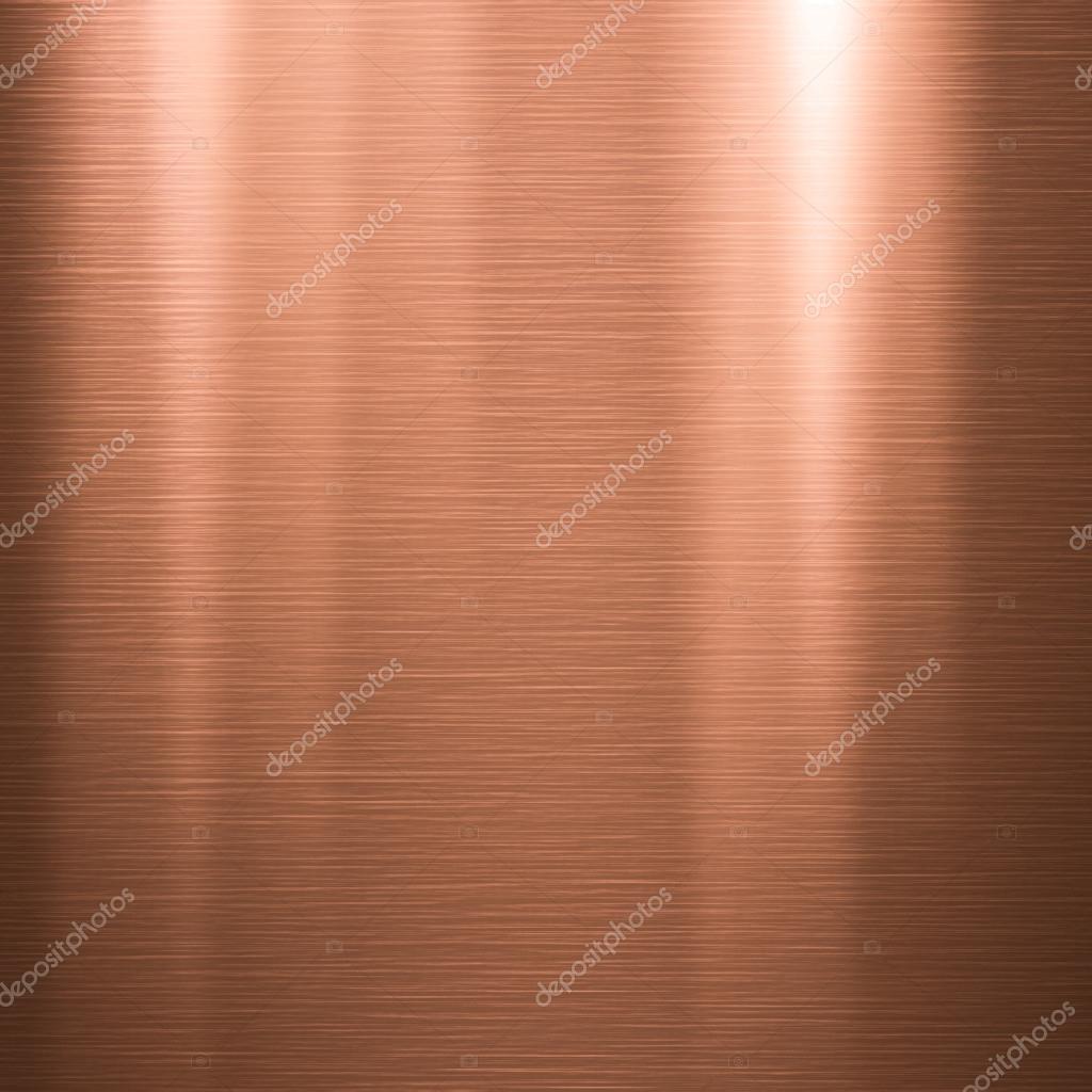 Brushed copper metallic plate Stock Photo by ©olechowski 22872608