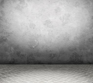 metal zemin ile eski iç