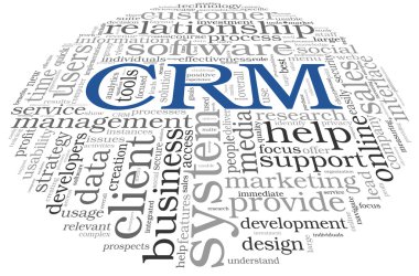 CRM'de word etiket bulutu
