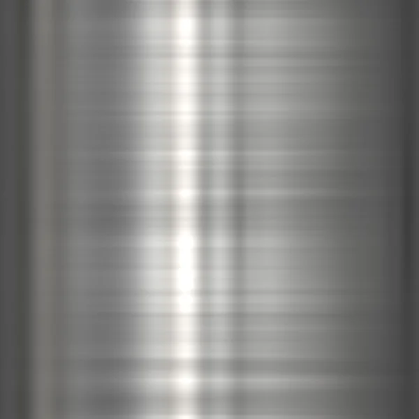 Brushed steel metallic plate — Stockfoto