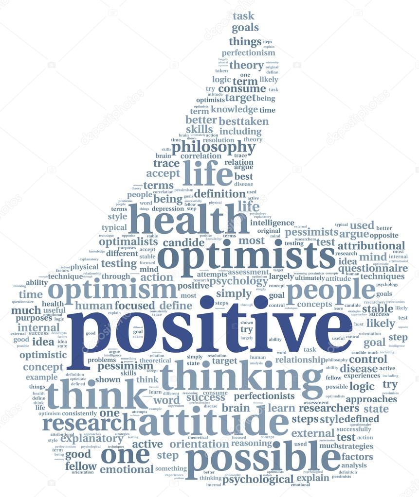 Positive concept in tag cloud