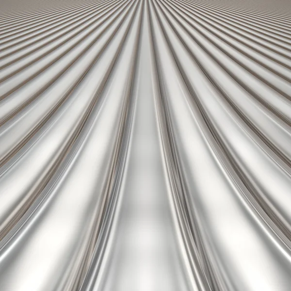 Aluminum silver stripe pattern — Stock Photo, Image