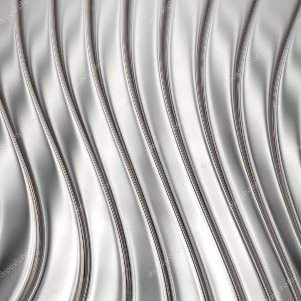 Aluminum silver stripe pattern
