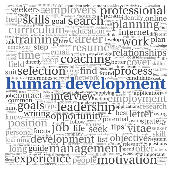 Human development concept — Stock Photo, Image