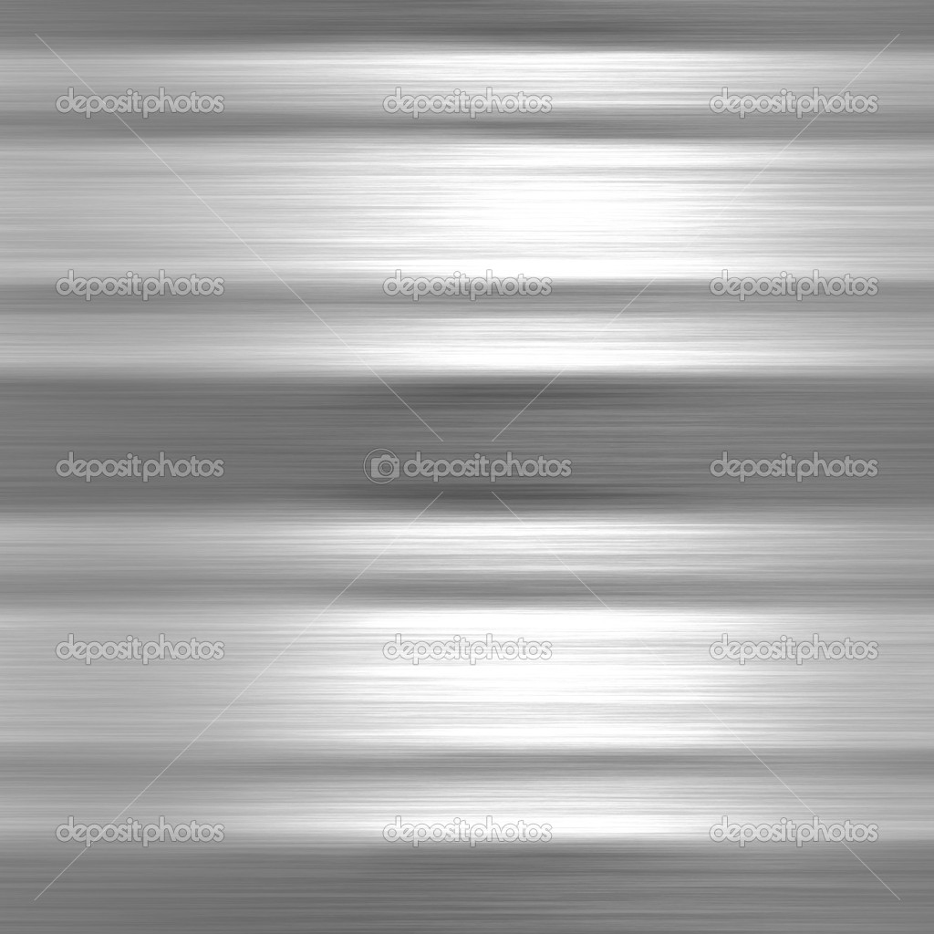 Metal background or texture of light brushed steel plate