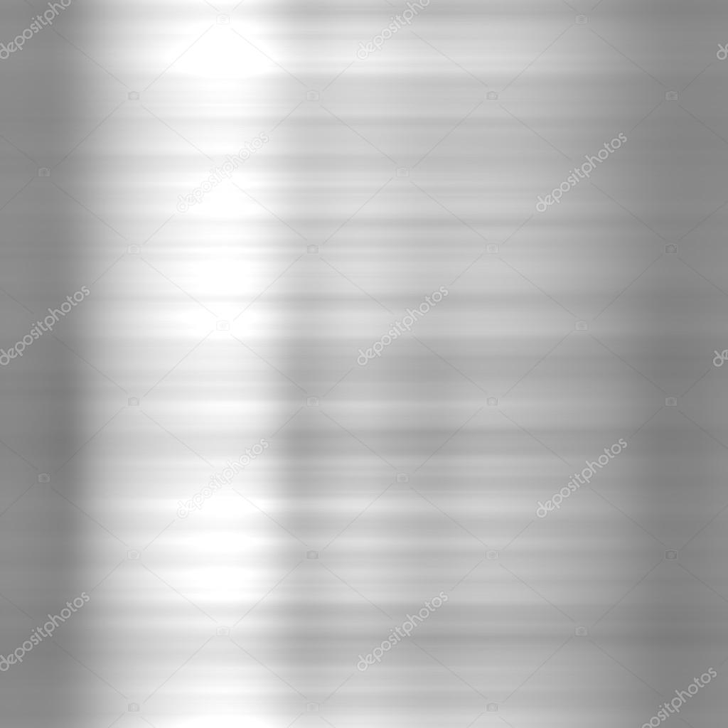 Metal background or texture of light brushed steel plate