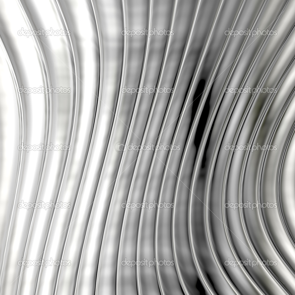 Aluminum silver stripe pattern
