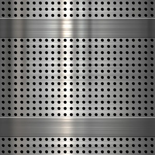 Metal plate background — Stock Photo, Image