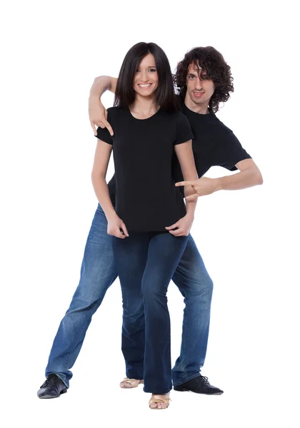 Happy Couple Having Fun — Stock Photo, Image