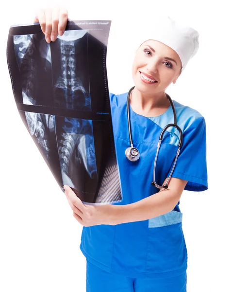 Doctor with X-ray — Stock Photo, Image