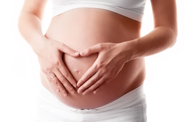 Mujer embarazada. — Foto de Stock