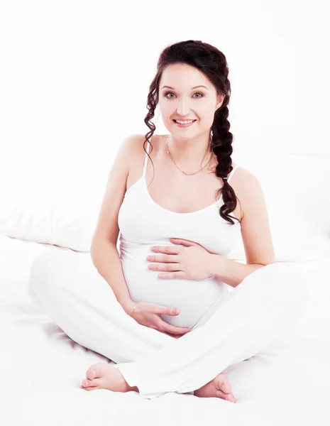 Mujer embarazada. — Foto de Stock