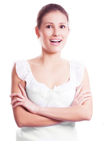 Surprised woman — Stock Photo, Image