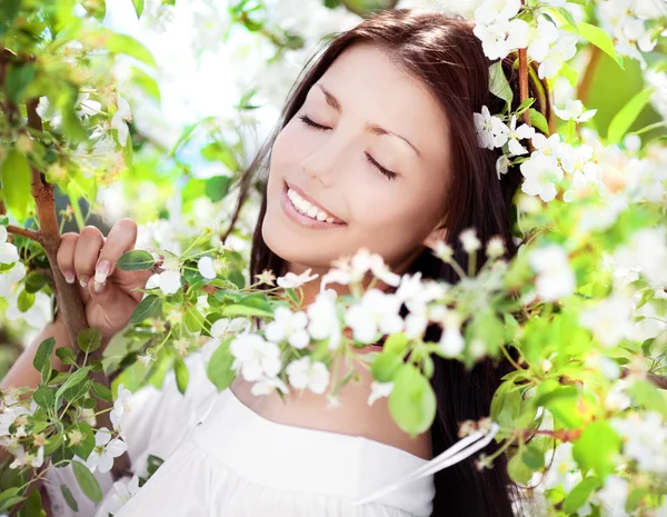 Schöne Frau — Stockfoto