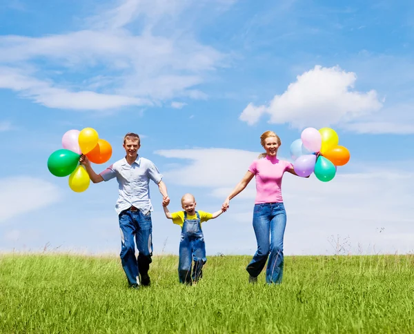 Familia feliz — Foto de Stock