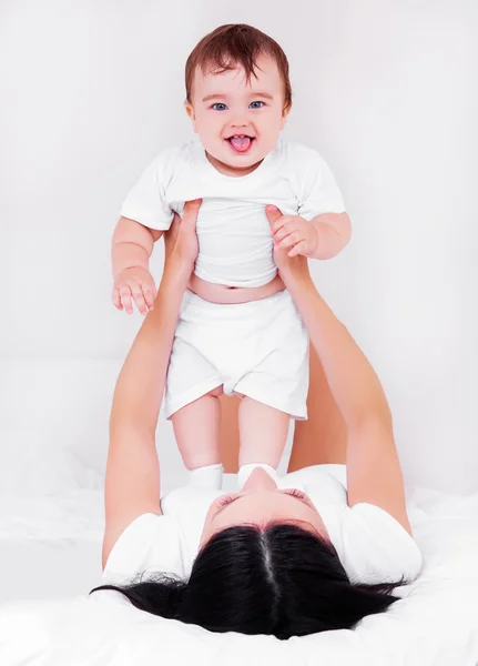 Madre y bebé — Foto de Stock