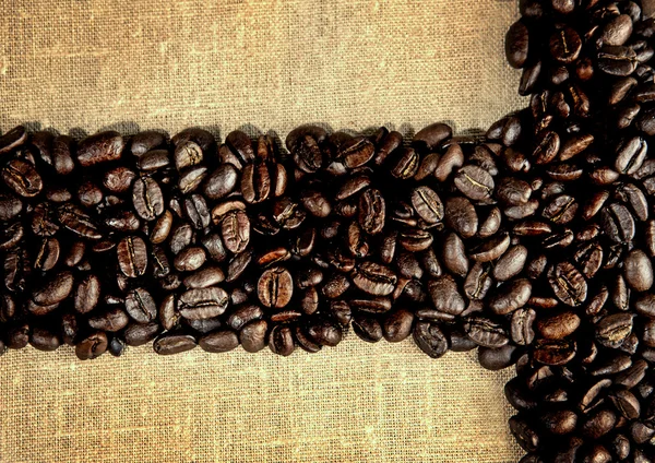 Coffee beans background — Stock Photo, Image