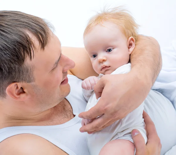 Baba ve bebek — Stok fotoğraf